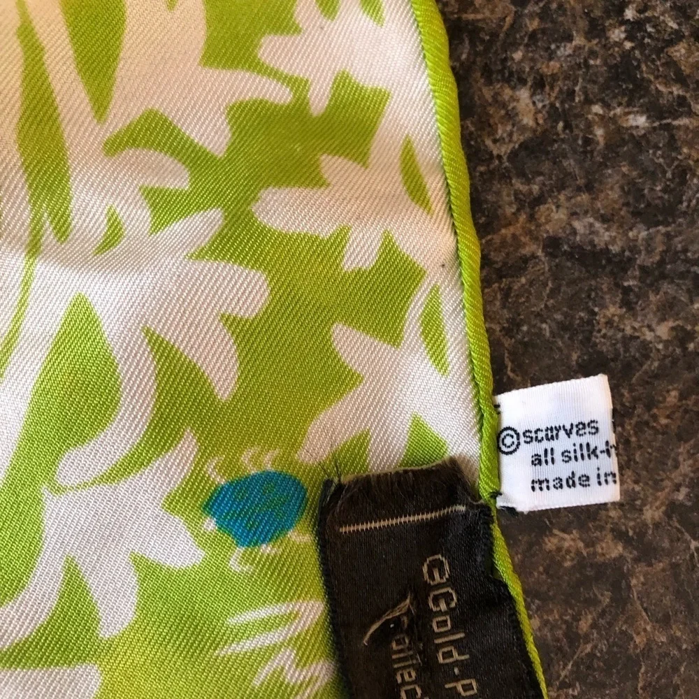 Vera Neumann 1960 silk scarf bandanna.